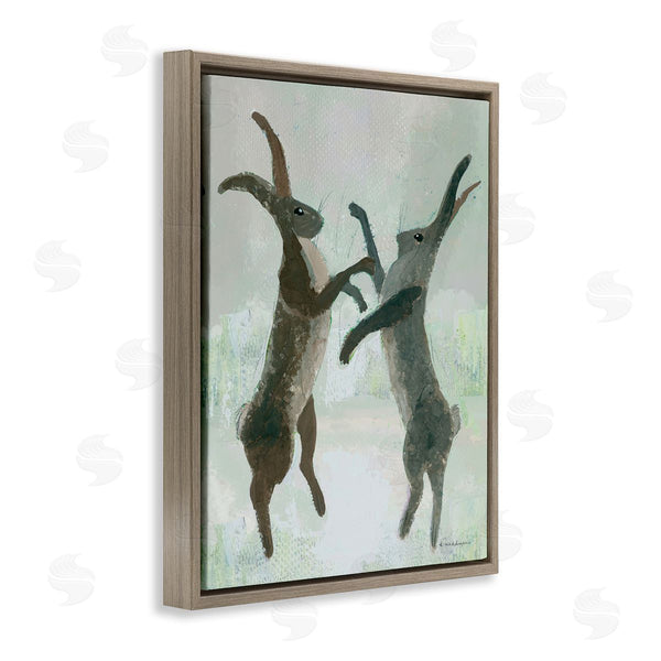 Stupell Industries Kay Widdowson | Boxing Hares Impression