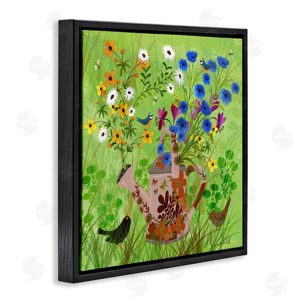 Stupell Industries Kay Widdowson | Bright Gardening Can & Birds