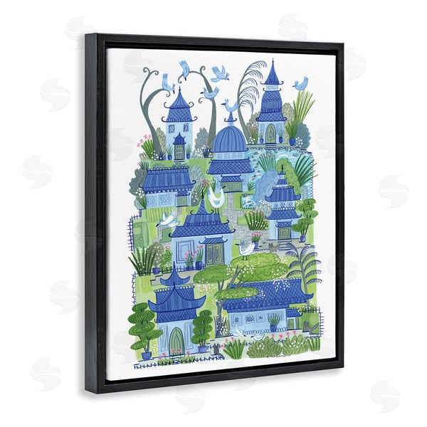 Stupell Industries Kay Widdowson | Charming Village Buildings