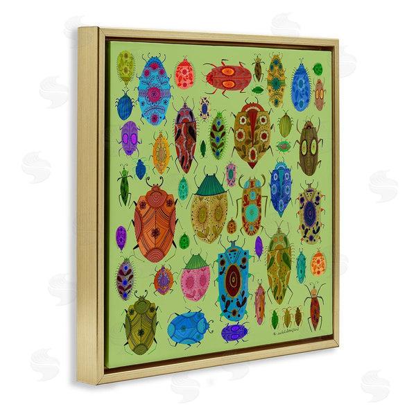 Stupell Industries Kay Widdowson | Flowery Bugs & Insects