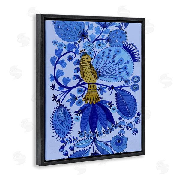 Stupell Industries Kay Widdowson | Folk Inspired Whimsical Bird