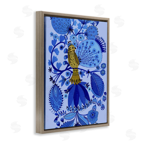 Stupell Industries Kay Widdowson | Folk Inspired Whimsical Bird