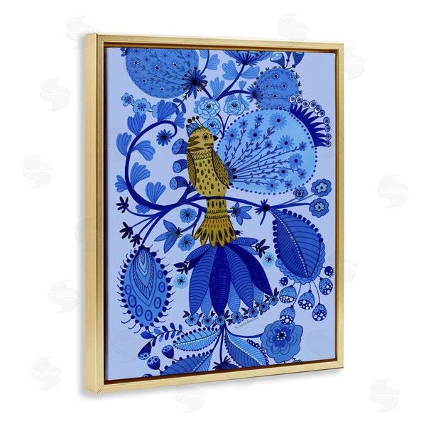 Stupell Industries Kay Widdowson | Folk Inspired Whimsical Bird
