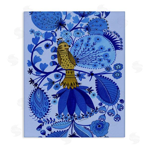 stupell industries Kay Widdowson | Folk Inspired Whimsical Bird