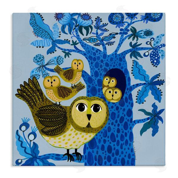 stupell industries Kay Widdowson | Playful Owls in Tree