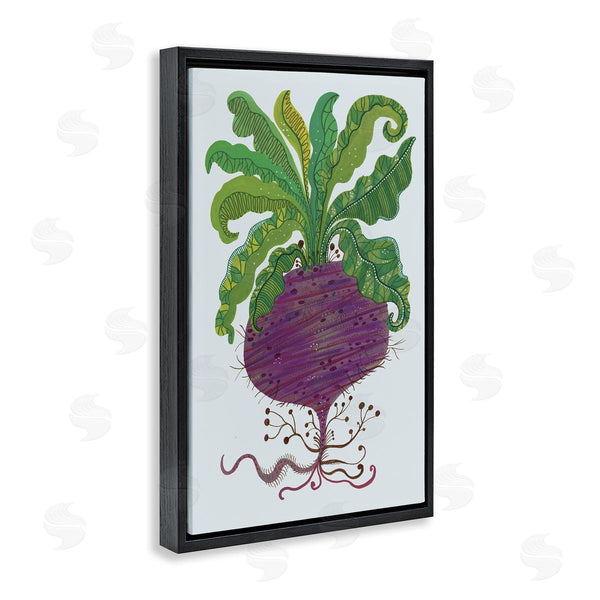 Stupell Industries Kay Widdowson | Stylized Beetroot Vegetable