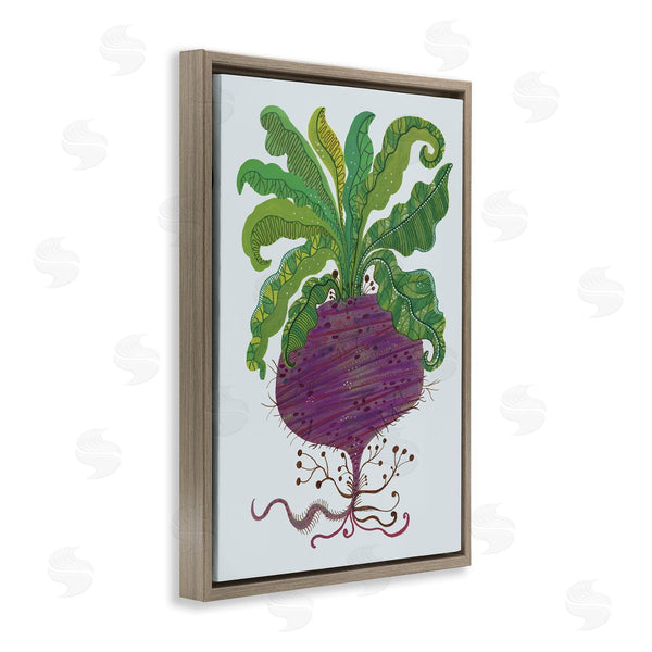 Stupell Industries Kay Widdowson | Stylized Beetroot Vegetable