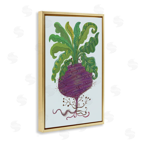 Stupell Industries Kay Widdowson | Stylized Beetroot Vegetable