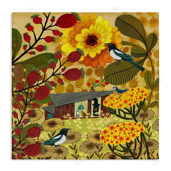 stupell industries Kay Widdowson | Warm Autumnal Cottage