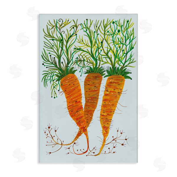 stupell industries Kay Widdowson | Whimsical Garden Carrots
