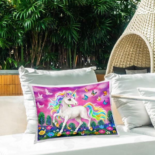 Stupell Industries Kayomi Harai | Unicorn & Garden Butterflies