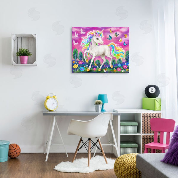 Stupell Industries Kayomi Harai | Unicorn In Meadow Wall Art