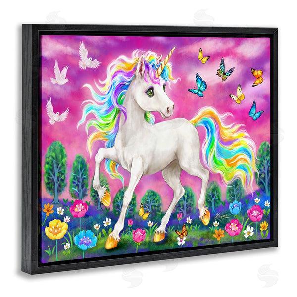 Stupell Industries Kayomi Harai | Unicorn In Meadow Wall Art