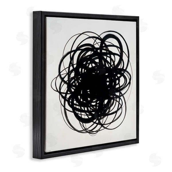 Stupell Industries KC Haxton | Black Chaotic Scribble