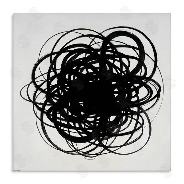 stupell industries KC Haxton | Black Chaotic Scribble