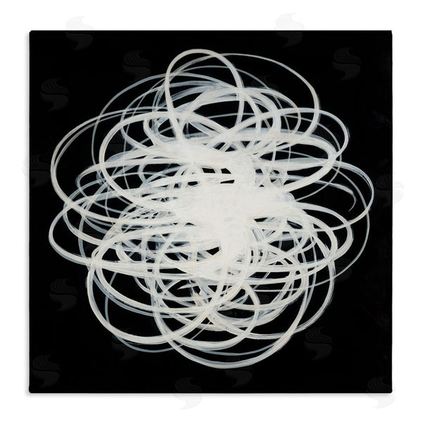 stupell industries KC Haxton | Chaotic Scribble on Black