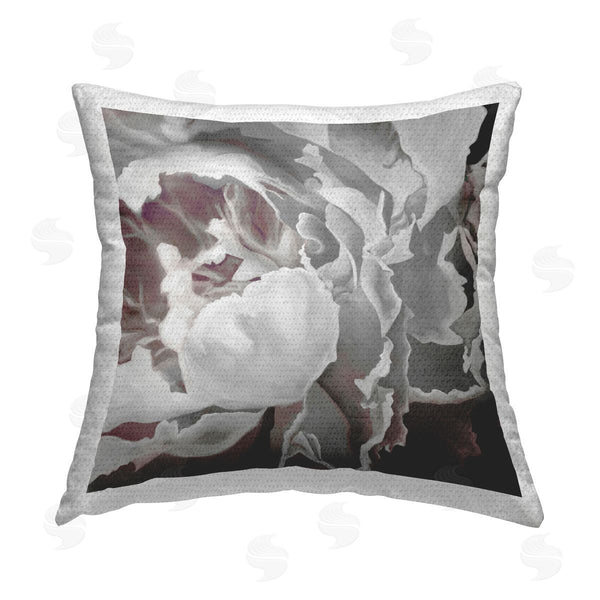 Stupell Industries KC Haxton | Contemporary Peony Petals Printed Throw Pillow