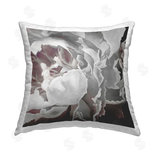stupell industries KC Haxton | Contemporary Peony Petals Printed Throw Pillow