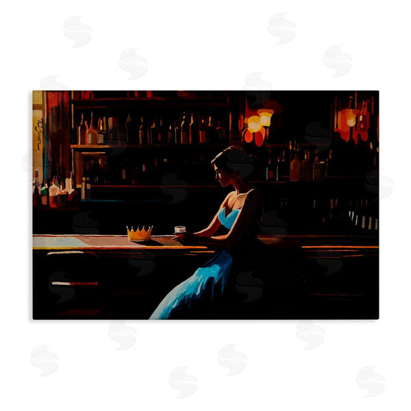 stupell industries Keith Thomson | Crown Royal Female at Bar Wall Art
