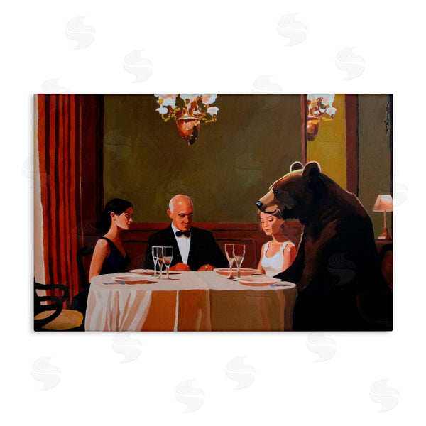 stupell industries Keith Thomson | Dinner Guests & Steve Wall Art