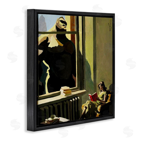 Stupell Industries Keith Thomson | Gorilla In Window Scene