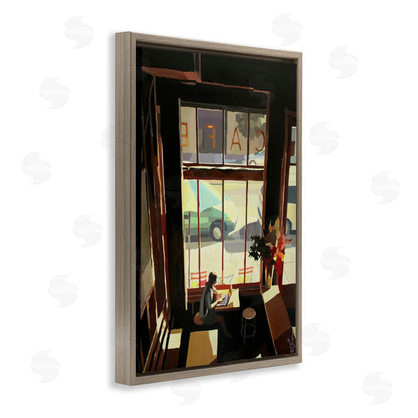 Stupell Industries Keith Thomson | Tranquil Cafe Environment