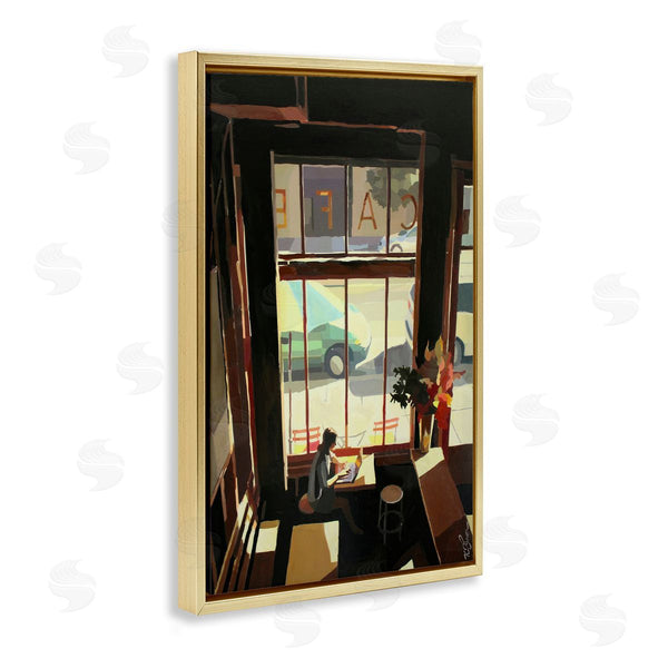 Stupell Industries Keith Thomson | Tranquil Cafe Environment