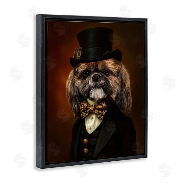 Stupell Industries Kelley Parker | Aristocratic Pup Portrait