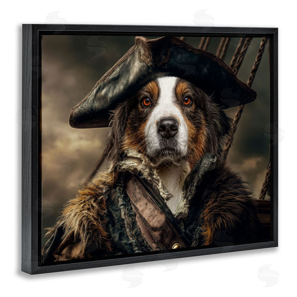 Stupell Industries Kelley Parker | Barking Buccaneer Pirate Dog