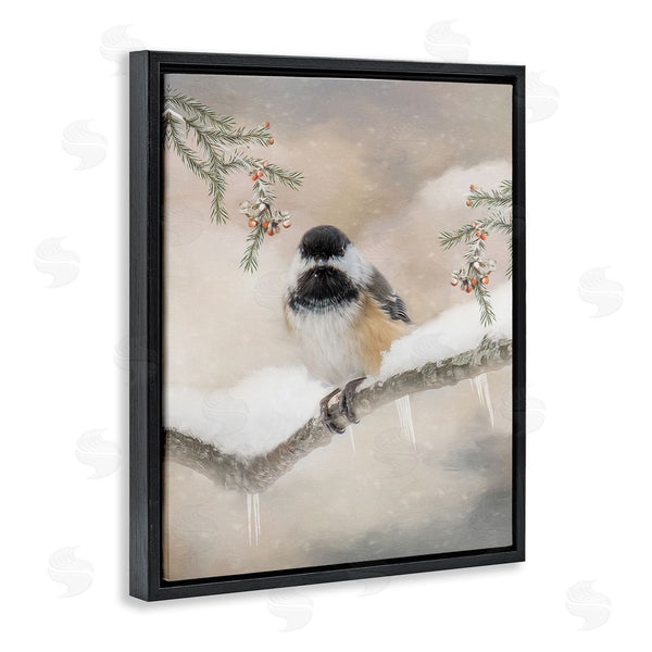 Stupell Industries Kelley Parker | Bird On Winter Branch Wall Art