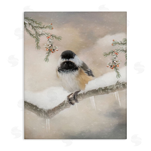 stupell industries Kelley Parker | Bird on Winter Branch Wall Art