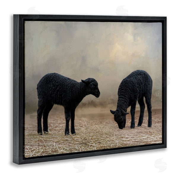 Stupell Industries Kelley Parker | Black Sheep Grazing