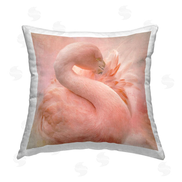 stupell industries Kelley Parker | Cocoon of Plumage Printed Throw Pillow