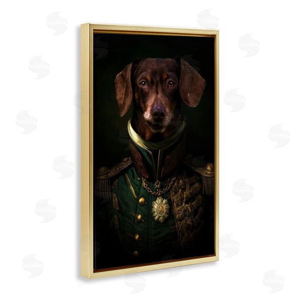 Stupell Industries Kelley Parker | Dapper Dachshund Portrait