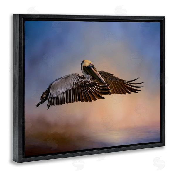 Stupell Industries Kelley Parker | Graceful Flyer Pelican Portrait Wall Art