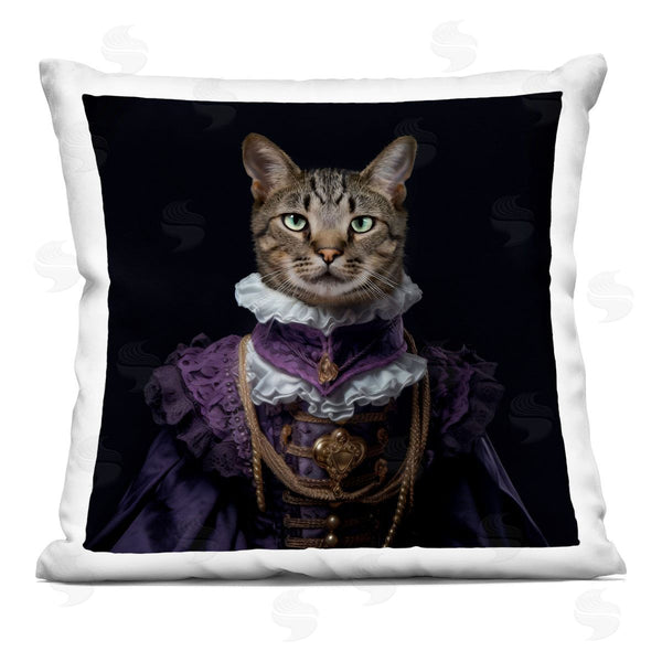 stupell industries Kelley Parker | Lady Of Paws & Prestige Printed Throw Pillow