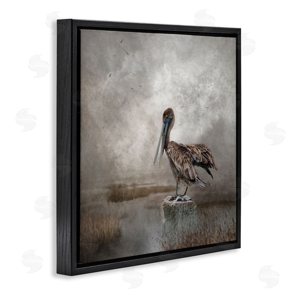 Stupell Industries Kelley Parker | Pelican Bird Waterside Marsh Wall Art