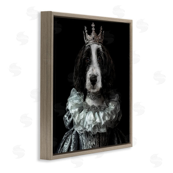 Stupell Industries Kelley Parker | Princess Pepper Royal Dog