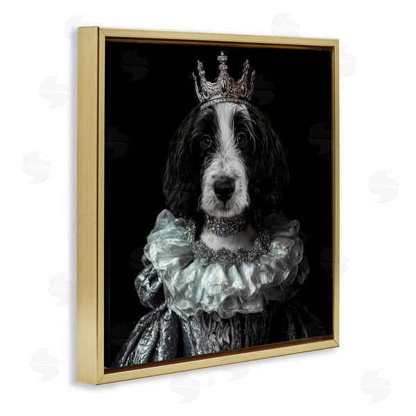 Stupell Industries Kelley Parker | Princess Pepper Royal Dog