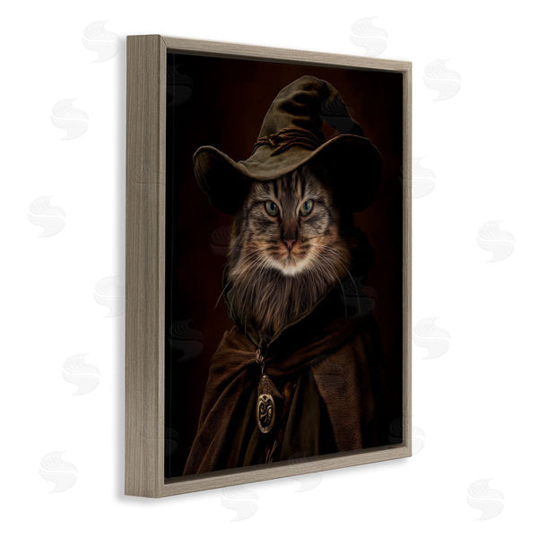 Stupell Industries Kelley Parker | Whiskered Wizardry Cat