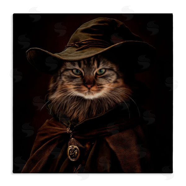 stupell industries Kelley Parker | Whiskered Wizardry Cat