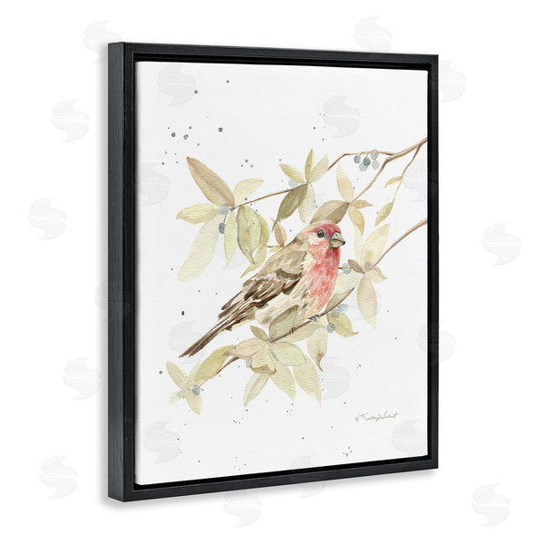 Stupell Industries Kelley Talent | Bird On Branch Watercolor Wall Art
