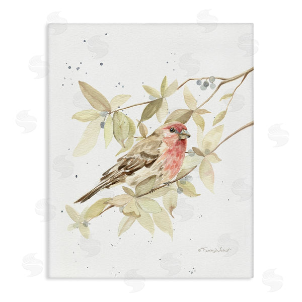stupell industries Kelley Talent | Bird on Branch Watercolor Wall Art