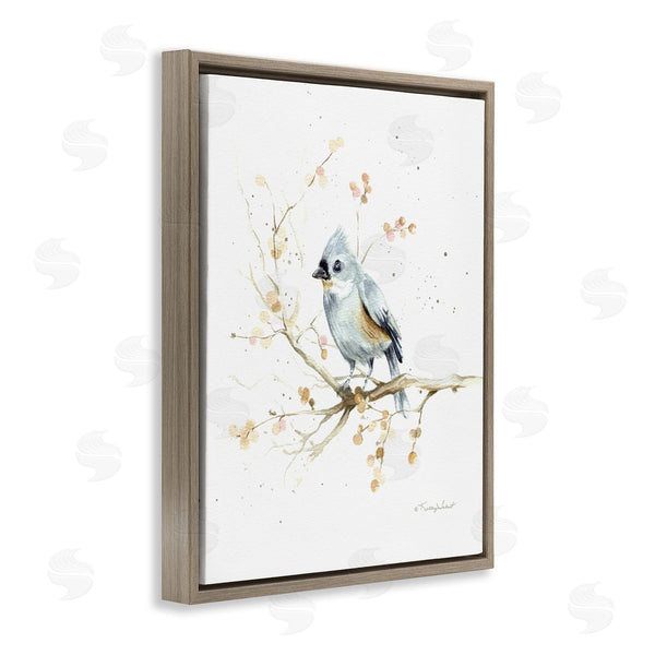 Stupell Industries Kelley Talent | Blue Jay Perched Nature Wall Art