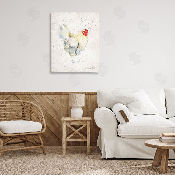 Stupell Industries Kelley Talent | Chicken With Speckled Paint Wall Art
