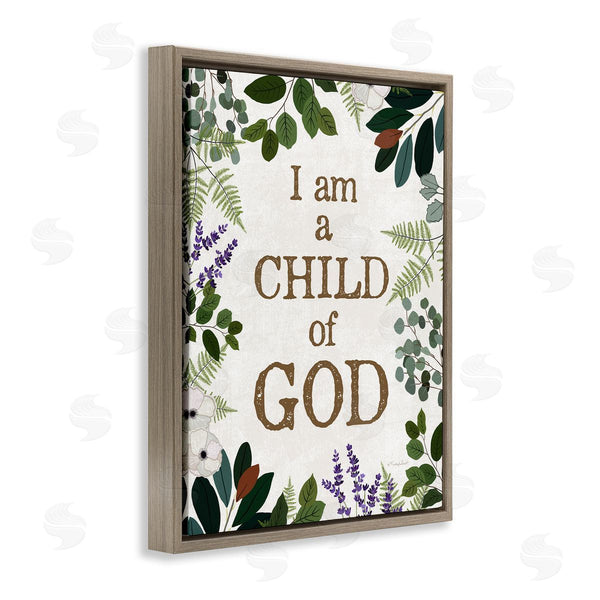 Stupell Industries Kelley Talent | Child Of God On Leaves