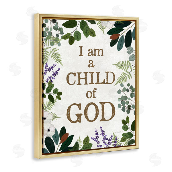 Stupell Industries Kelley Talent | Child Of God On Leaves