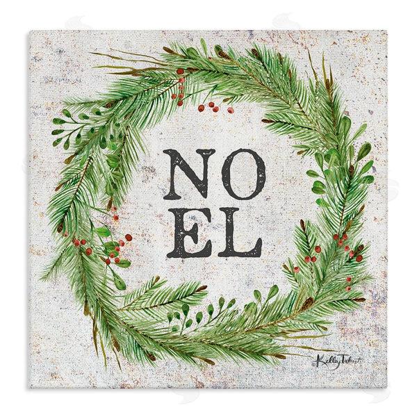 stupell industries Kelley Talent | Noel Seasonal Wreath Wall Art