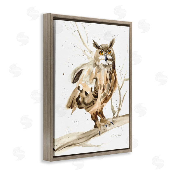 Stupell Industries Kelley Talent | Owl Perched In Tree