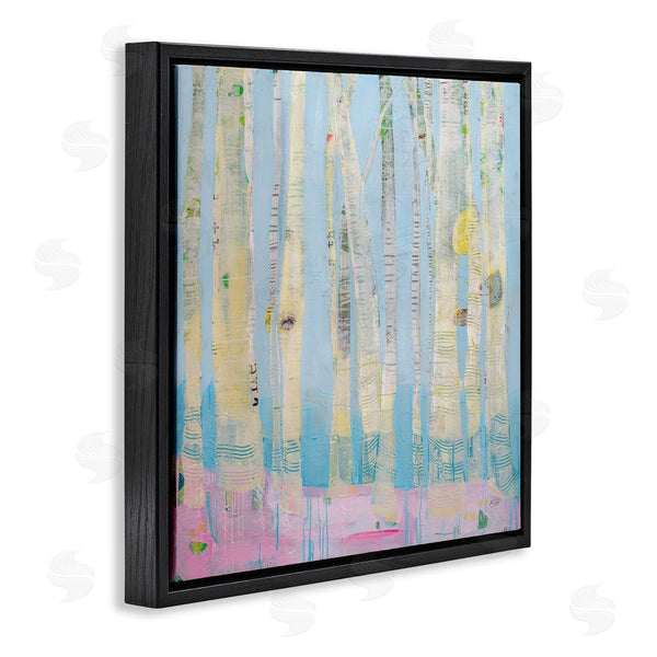 Stupell Industries Kellie Day | Abstract Soft Birch Tree Painting